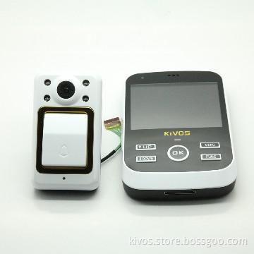 KIVOS Wired Door Bell Or Door Chime With Alarm Clock